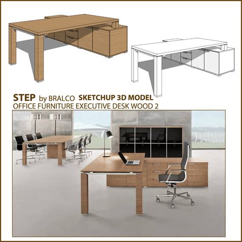 SKETCHUP TEXTURE: FREE SKETCHUP 3D MODEL OFFICE FURNITURE