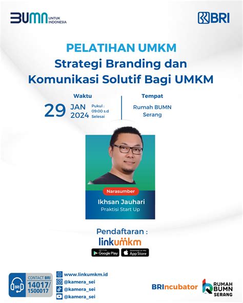 STRATEGI BRANDING DAN KOMUNIKASI SOLUTIF UNTUK UMKM