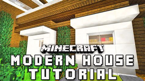 Minecraft Tutorial: How To Make A Modern House (Part 6 Garage Design) | Garage design, Modern ...