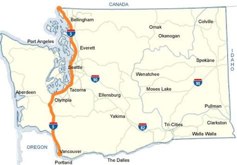 Interstate 5 In California Map – Topographic Map of Usa with States