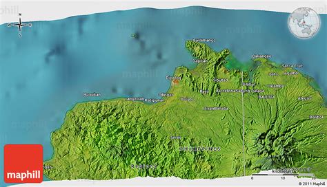 Satellite 3D Map of Dipolog