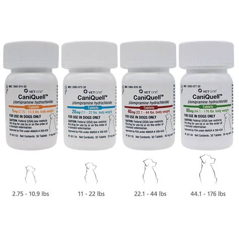 CaniQuell for Dogs - Clomipramine for Separation Anxiety | VetRxDirect