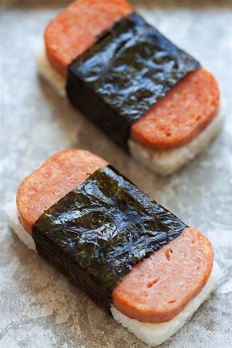 Spam Musubi - How to Make Musubi - Rasa Malaysia