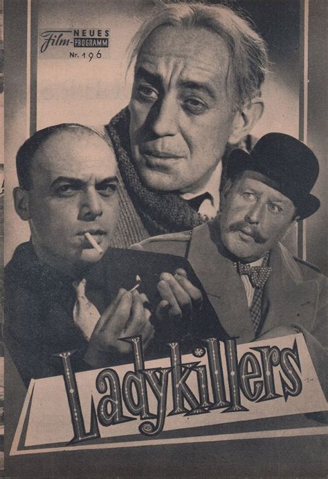 The Ladykillers Original 1955 Austrian Movie Program | Best movie posters, Film memorabilia ...