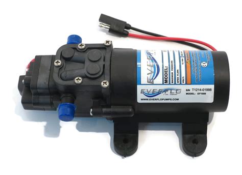 Everflo New RV/Marine 12 Volt DC/12 V Demand Fresh Water Diaphragm Self Priming Pump by the ROP ...