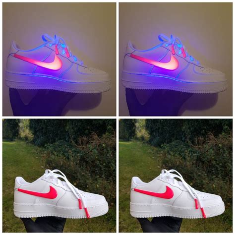 Nike Pink Swooshes to Match Reflective 3M Nike Swoosh Tick | Etsy UK