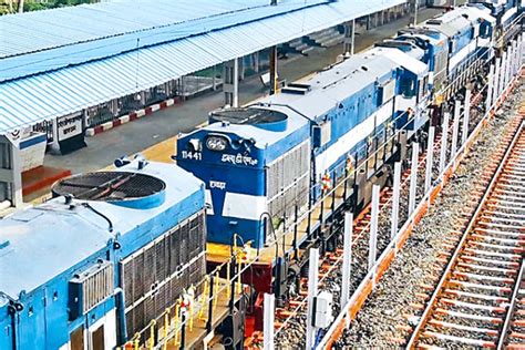 Bangladesh | Indian Railways hands over 20 broad gauge locomotives to ...