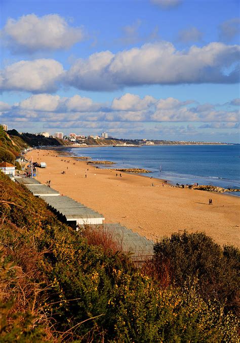 Branksome Beach Poole Dorset England Uk Near To Bournemouth Known For ...