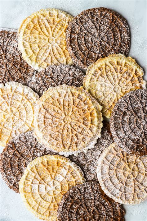 Classic Pizzelle: Italian Wafer Cookies - Marisa's Italian Kitchen