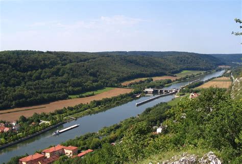 Map Of Danube And Rhine Rivers