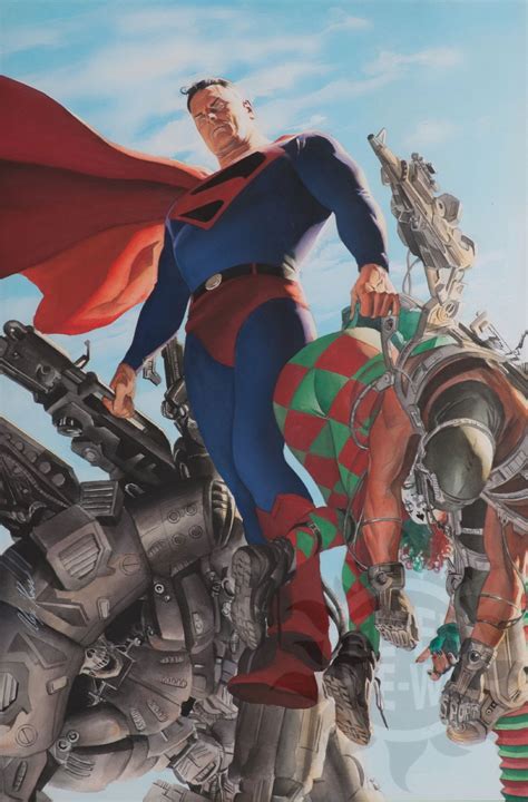 Alex Ross- Kingdom Come Superman Splash, in Steve M's Alex Ross- Paintings Comic Art Gallery Room