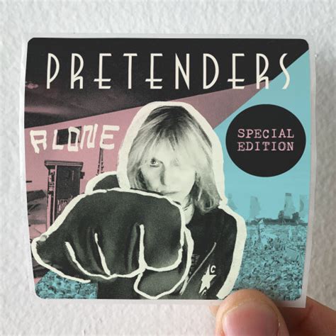 Pretenders Alone-2 Album Cover Sticker Album Cover Sticker