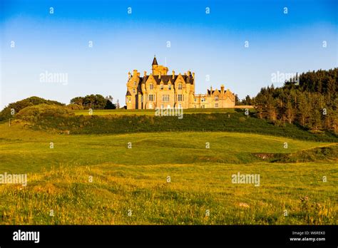 Glengorm Castle on the Isle of Mull, Scotland Stock Photo - Alamy