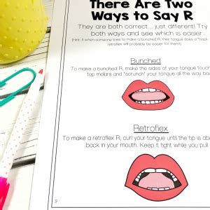 Techniques for Eliciting the R Sound in Speech Therapy : How to Make Teaching R Tongue Placement ...