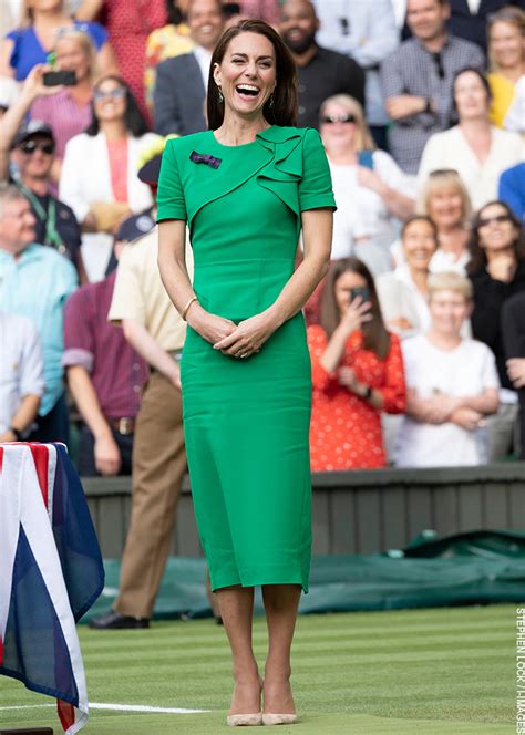 Kate Middleton Wimbledon 2024 Dress - Barrie Lucinda