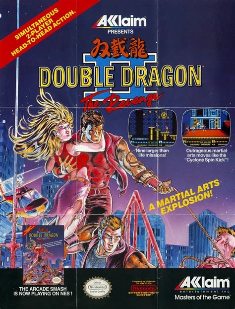 Double Dragon II - NES | Double dragon, Nes collection, Cyclone art