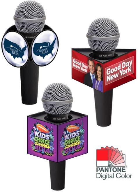 Mic Flag Template Digital Printed Microphone Flag Artwork Specs ...