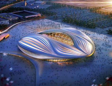 zaha hadid discloses qatar 2022 FIFA world cup stadium design