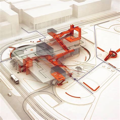 Architects_eyez on Instagram: “Concept & circulation Diagram | Bauhaus Promenade … | Concept ...