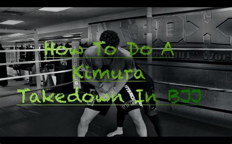 How To Do a Kimura Takedown In BJJ | Bjj, Bjj techniques, Ufc fight night