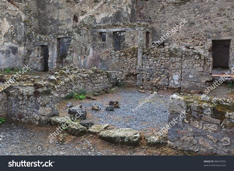 City Pompeii, Which Was Destroyed And Buried During The Eruption Of Mount Vesuvius In 79 Ad ...