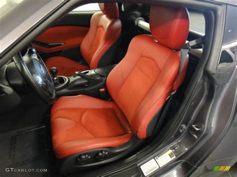 40th Anniversary Red Leather Interior 2010 Nissan 370Z Sport Touring ...