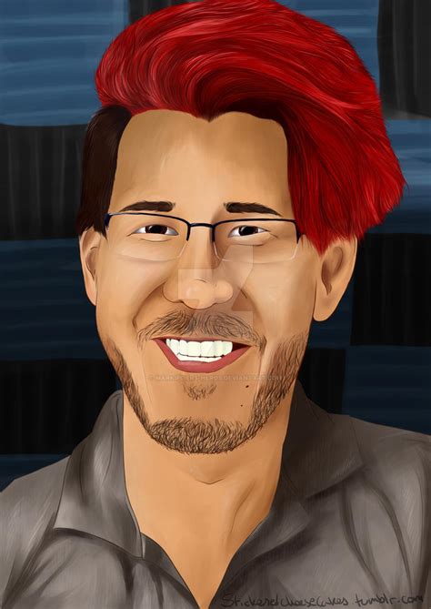 Markiplier w/red hair by markipliers-heros on DeviantArt