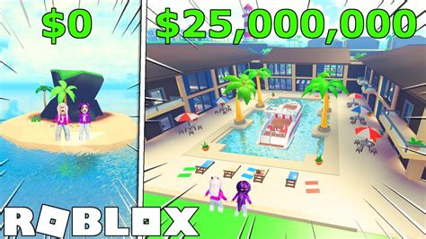 We spent $25,000,000 building a Tropical Resort! | Roblox: Tropical Resort Tycoon 🌴 - YouTube