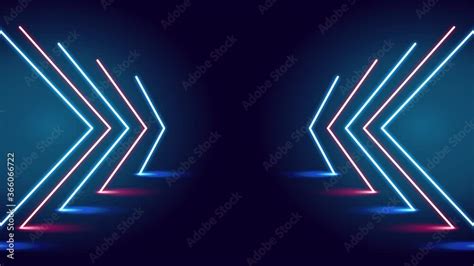 background technology abstract neon light zoom 4k animation background Stock Video | Adobe Stock