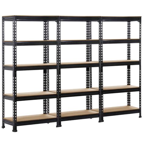 SmileMart 5-Tier Adjustable Metal Garage Storage Rack, 27.6" L x 12.0 ...