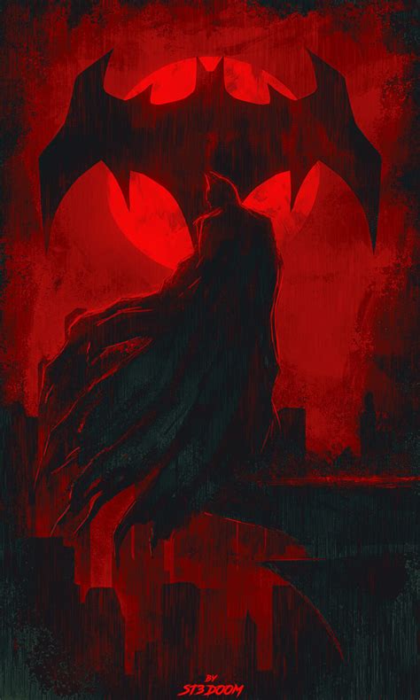 “Batman” by ST3DOOM - Nerds Love Art