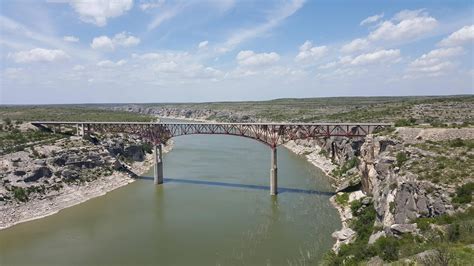 The Pecos River High Bridge, Langtry, Texas : texas