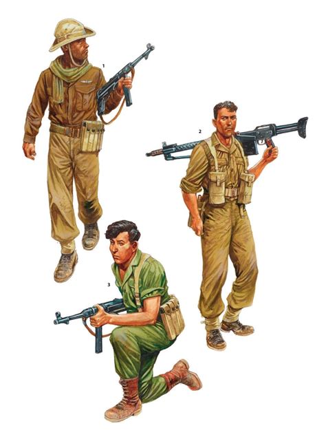 Israeli Paratroopers, 1948-55 | Война, Военная история, Военный