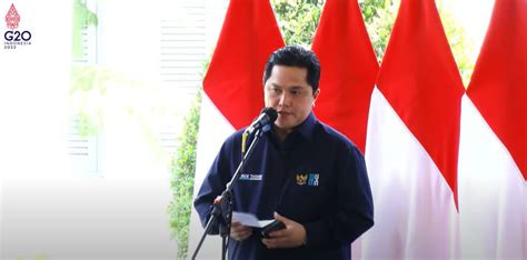 Erick Thohir: Selain Jantung Wisata, Bali Akan Dibangun dengan Konsep ...