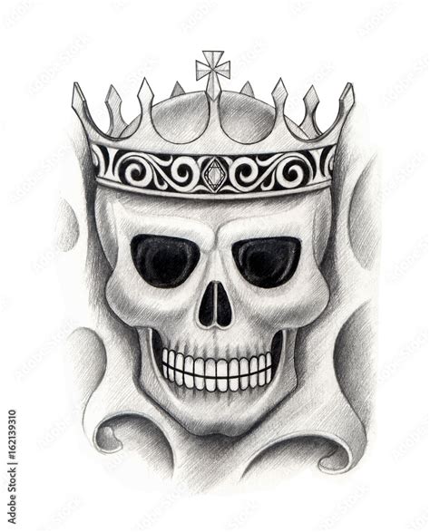 Skull Tattoo Drawings In Pencil