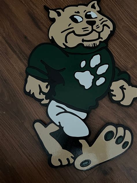 Ohio University Mascot Rufus Large Wood Sign - Etsy