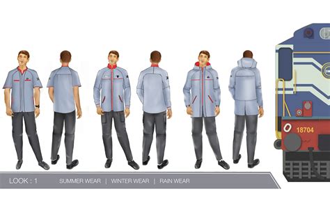 UNIFORM DESIGN FOR LOCO PILOTS OF INDIAN RAILWAYS on Behance