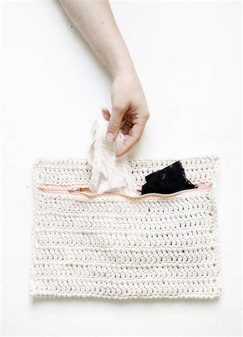 DIY Crochet Delicates Bag - The Merrythought