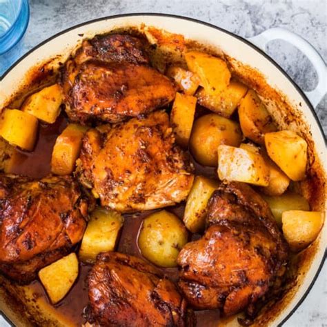 Mexican Adobo Chicken With Potatoes - Maricruz Avalos Kitchen Blog