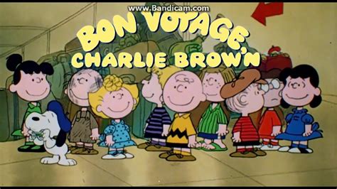 Bon Voyage, Charlie Brown Original and Limited Edition Art (1980)