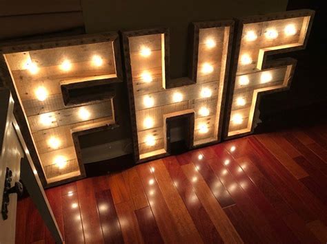 24 Lighted Marquee Letters Marquee Lights Industrial - Etsy