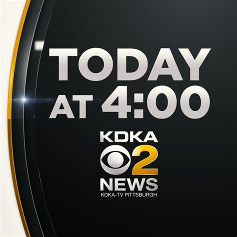 KDKA on Twitter: "ALERT -- Due to soccer coverage, KDKA-TV News at 4 will be a stream-only ...