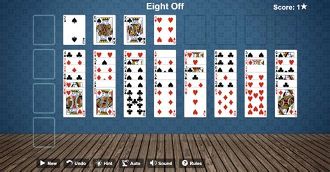 Eight Off Solitaire - Play Online