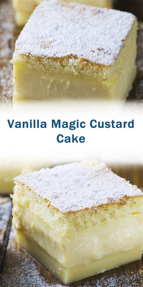 Vanilla Magic Custard Cake - 3 SECONDS