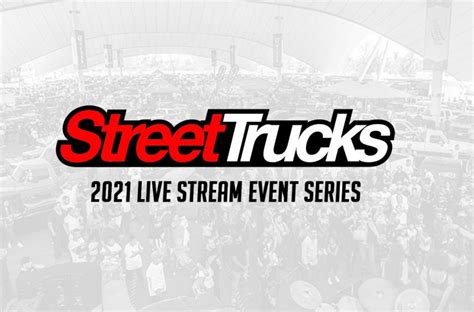 OFFICIAL 2021 EVENT LIVE STREAM SCHEDULE RELEASED!