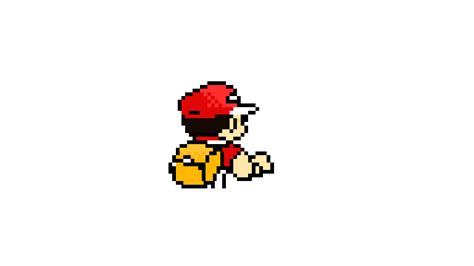 Pixel Art: Alola Red Battle Sprite! | Pokécharms