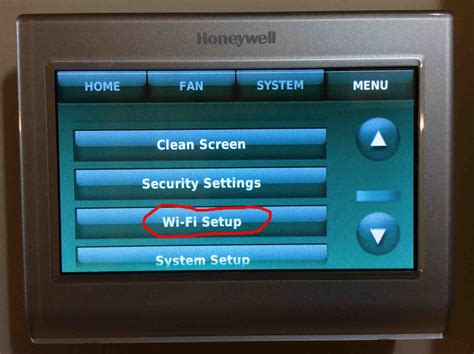 Change WiFi Network on Honeywell Smart Thermostat RTH9580WF | Tom's Tek Stop