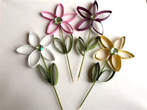 Toilet Paper Crafts Easy Daisy Flower - My Bright Ideas