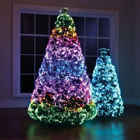 The Northern Lights Christmas Trees - Hammacher Schlemmer