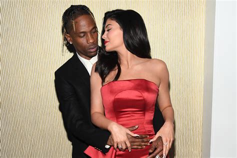 Travis Scott tells 'wifey' Kylie Jenner he loves her after denying ...